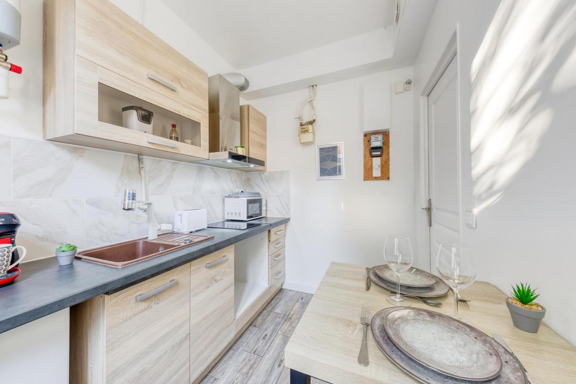 Appartement Moderne, Proche Porte De Versailles Et Gare De Clamart Malakoff Exterior foto